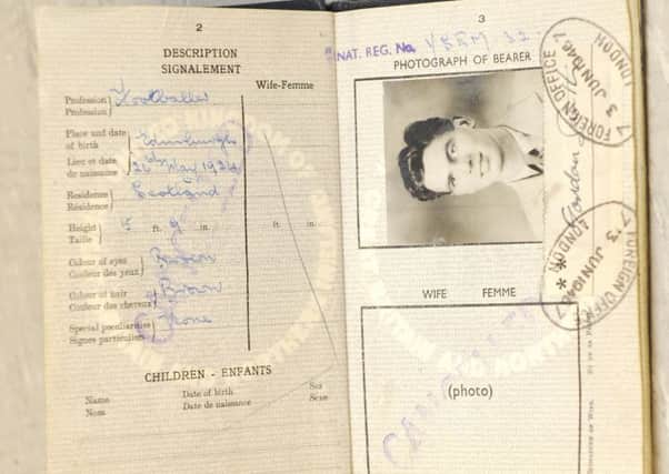 Gordon Smith's passport was well used