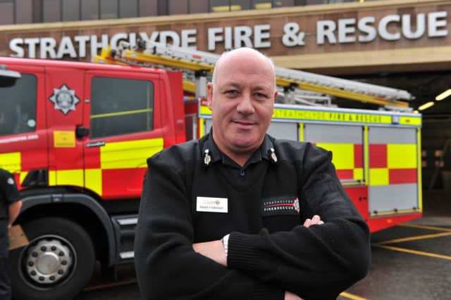 Brian Sweeney former Chief Officer at Strathclyde Fire and Rescue.
