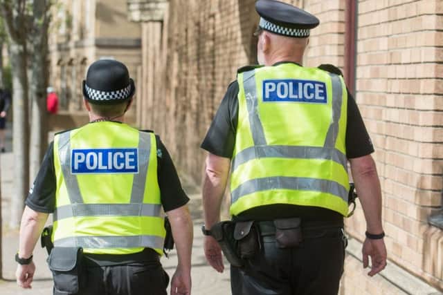 Police were out in Wester Hailes over the weekend