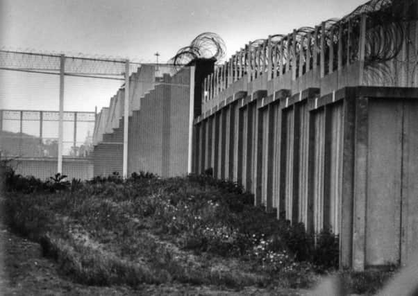 Exterior of Saughton prison in Edinburgh. Picture: TSPL