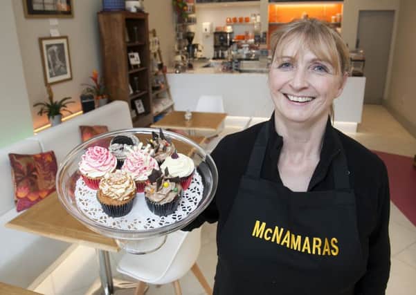 Annemarie McNamara, McNamara's cake shop in Lothian Road