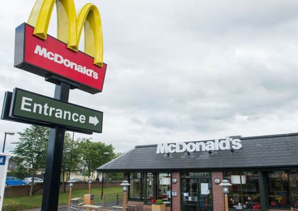 McDonald's have launched a home delivery service. Picture; Ian Georgeson