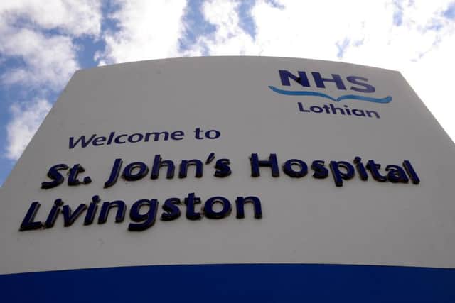 St Johns Hospital, Livingston
. Picture: Lisa Ferguson