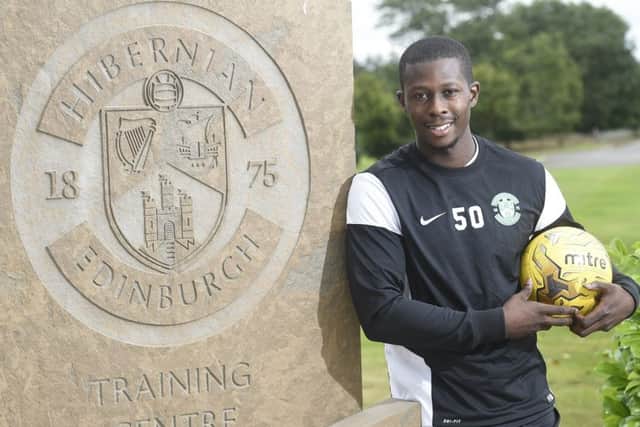 Hibs ace Marvin Bartley has called on his friends in the sporting world to help him in his bid to raise money for the victims of the Grenfell Tower fire. Picture: Greg Macvean