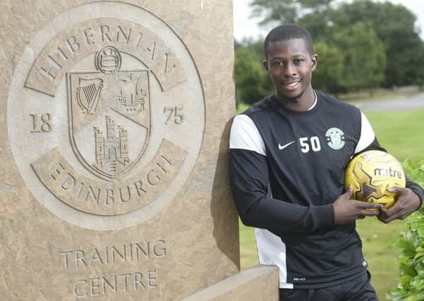 Hibs ace Marvin Bartley has called on his friends in the sporting world to help him in his bid to raise money for the victims of the Grenfell Tower fire. Picture: Greg Macvean