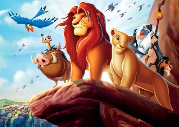 Susan feels like Simba when she's sitting in her living room. Picture: Disney