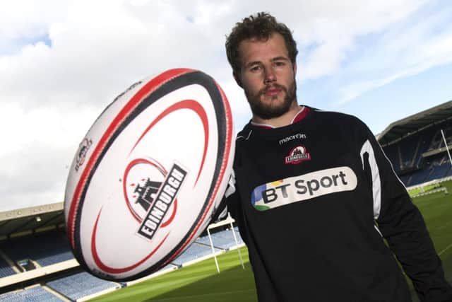 Allan Dell has signed a new deal keeping him at Edinburgh. PICTURE: SNS/SRU