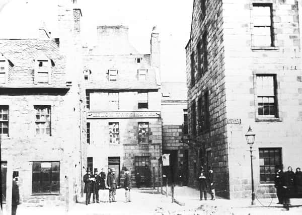 The Lemon Tree, then Aberdeen's most famous tavern, was demolished when Huxter Row was cleared for development. PIC: Courtesy of Aberdeen City Libraries.