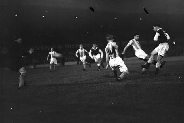 Hibs faced Rott-Weiss Essen in 1955