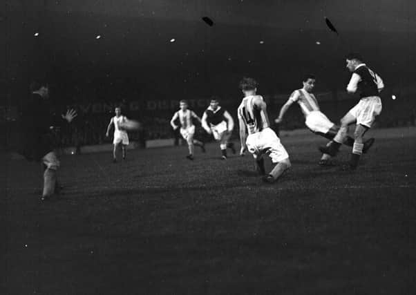 Hibs faced Rott-Weiss Essen in 1955