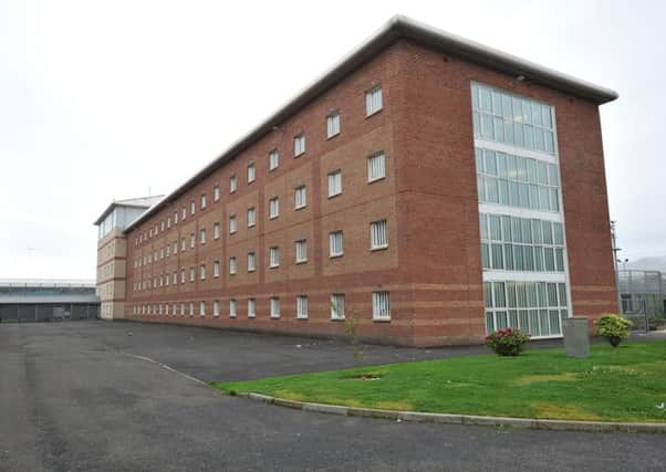 Saughton Prison inmates complained of being kept inside for 22 hours a day..  Picture Ian Rutherford