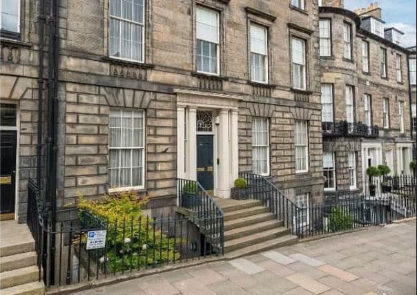 The property sits on North Castle Street in Edinburgh. Picture: RETTIE