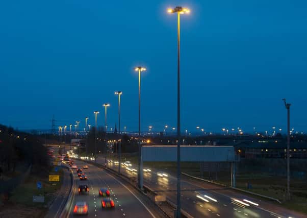 Concern has been raised about unlit motorways. Picture; John Devlin