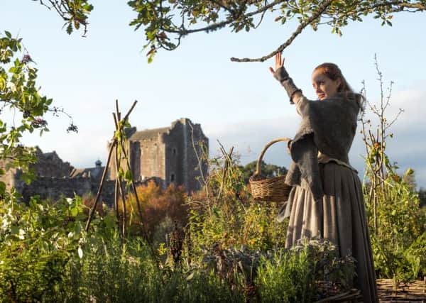 Doune Castle in Stirlingshire (pictured) has recorded a rise in visitors after starring in Outlander as Castle Leoch. PIC:Â© 2017 Sony Pictures Television Inc. All Rights Reserved.