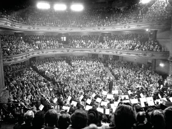 The Vienna Philharmonic Orchestra attracted a full-house to the Usher Hall at the first festival in 1947.
