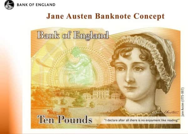 The new Bank of England note.