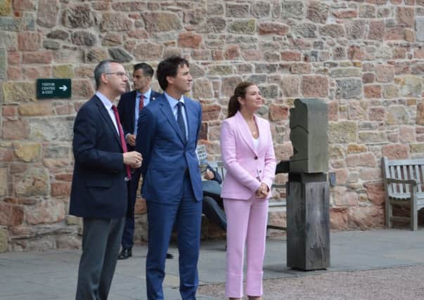 Canadian Prime Minister, Justin Trudeau, paid a visit to Midlothian on 5 July whilst spending the day in Edinburgh. The Prime Minister and his wife Sophie visited Rosslyn Chapel, where they stayed for around 40 minutes, touring the outside and inside of the 15th-century Chapel accompanied by Ian Gardner, Director of Rosslyn Chapel Trust.
