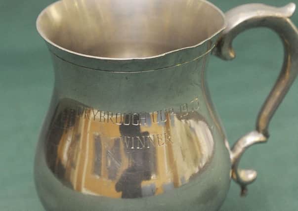 Winning players received this tankard