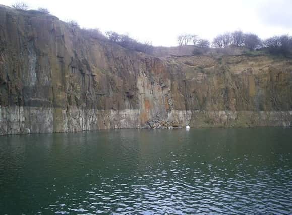 A search is underway at Prestonhill Quarry in Fife.
