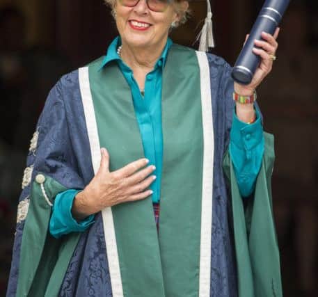 Prue Leith at QMU. Picture Ian Rutherford