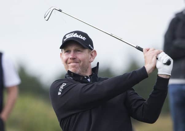Stephen Gallacher was happy with his opening four-under-par 68