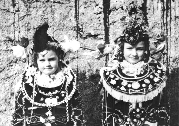 Elaborate costumes are proudly made for the Festival of the Horse on South Ronaldsay. PIC: Orkney Library and Archive Service.