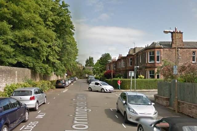 The body was found in a wooded area near Morningside Terrace. Picture: Google