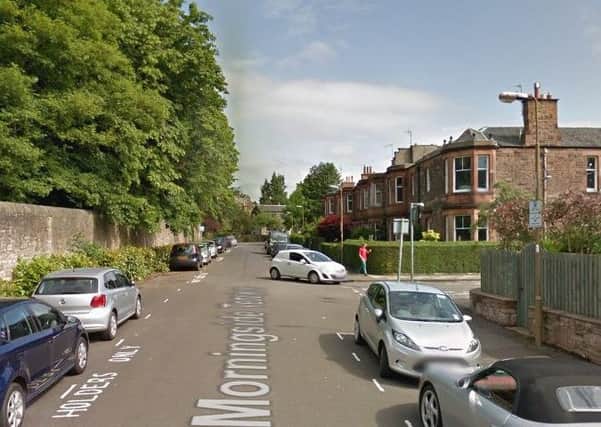 The body was found in a wooded area near Morningside Terrace. Picture: Google