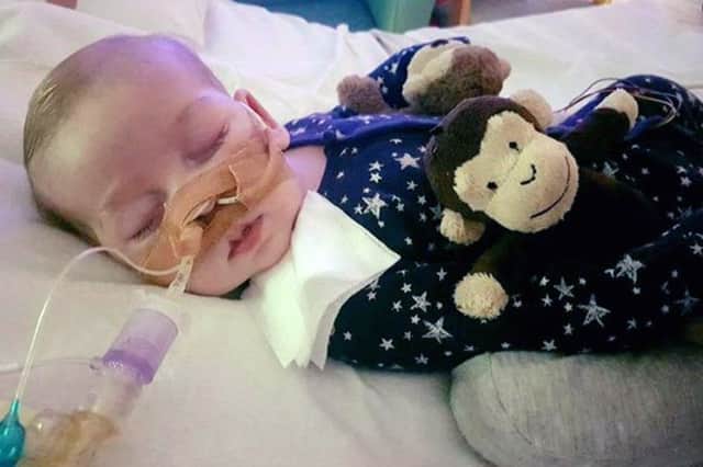 Charlie Gard, who has died. Picture: Contributed