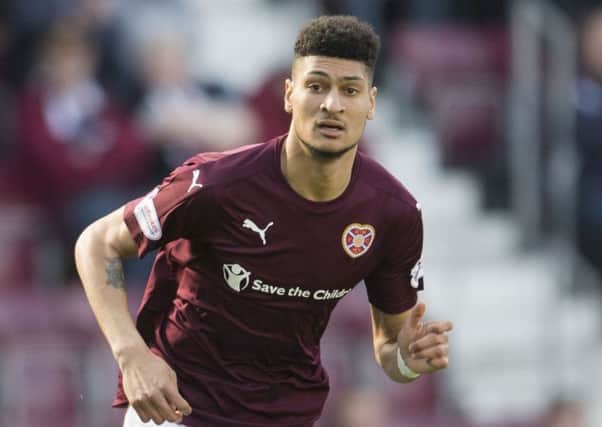 Bjorn Johnsen trained with Hearts' Under-20s yesterday