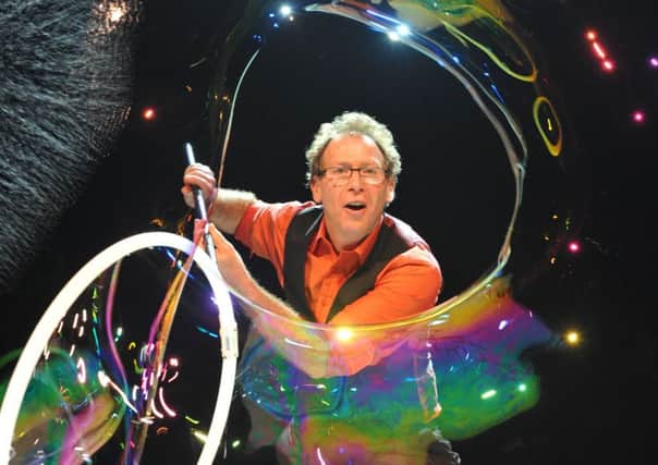 The Amazing Bubble Man will be appearing at this year's Edinburgh Fringe.
