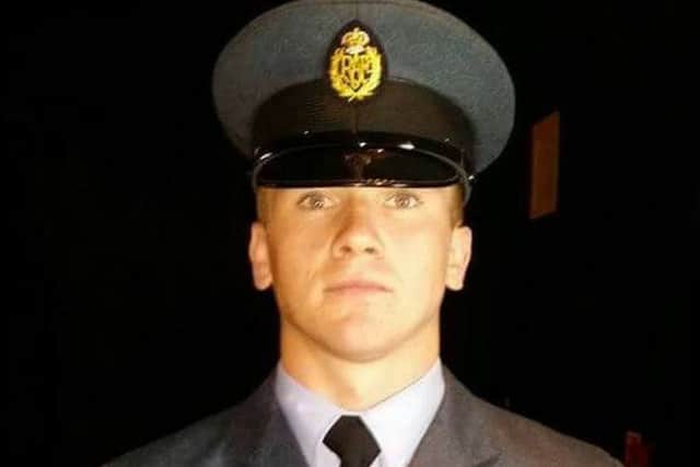 Missing RAF serviceman Corrie McKeague. Picture: SWNS