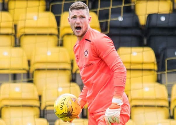 Jack Hamilton has kept clean sheets in both of Hearts' opening matches