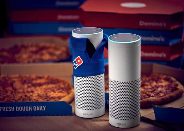 Dominos has launched voice ordering through Amazons Alexa. Picture: Mikael Buck/Dominos