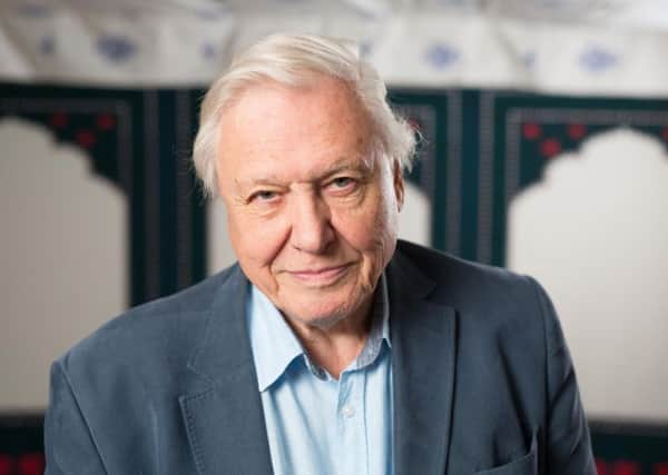 Sir David Attenborough will join the lineup at the Edinburgh Festival. Picture; PA