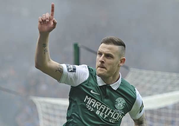 Hibs hope to lure Anthony Stokes back to Easter Road. Pic: TSPL