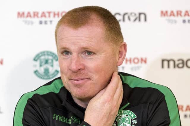 Hibs head coach Neil Lennon reckons Hibs have made the best offer they can to Stokes. Pic: SNS