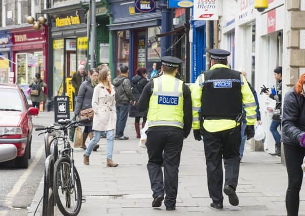 Crime across the Capital as a whole is falling, according to new figures. Picture: Ian Georgeson