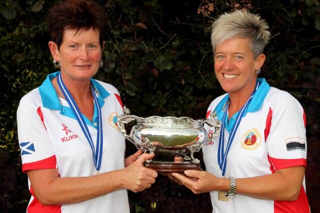 Sandra Steven and Kirsteen McLelland captured the Ladies Pairs title for a fourth time