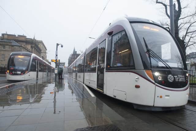 Transport for Edinburgh should be able to run trams every three minutes. Picture: Lesley Martin