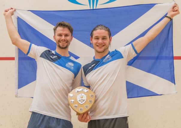 Edinburgh's Doug Kempsell and Kevin Moran won the Scottish Doubles Championship title at Scotstoun, Glasgow