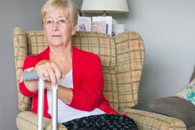 Kate Stewart had waited 20 weeks in severe pain for her operation. Picture: Ian Georgeson