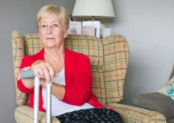 Kate Stewart had waited 20 weeks in severe pain for her operation. Picture: Ian Georgeson