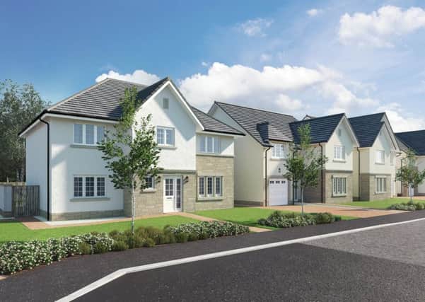 An artist's impression of the new Cala Homes at Roslin.