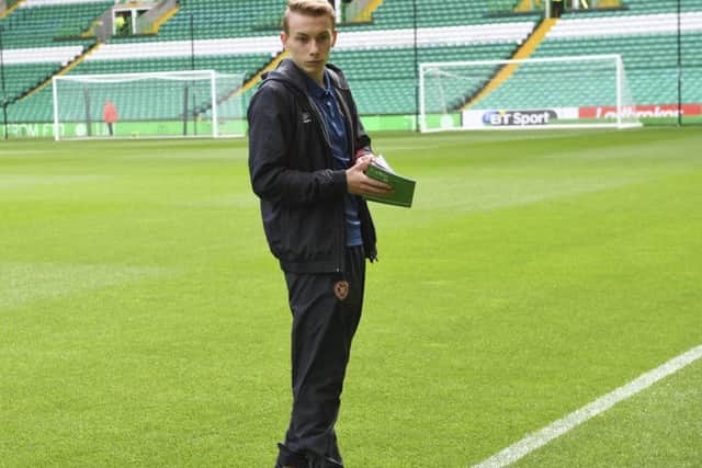 Hearts' Lewis Moore handed surprise start. Picture: SNS/Craig Williamson