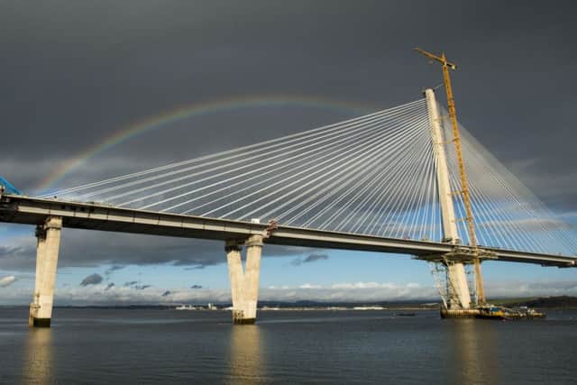 There have been calls for a memorial for workers that died on the Queensferry Crossing. Picture; contributed