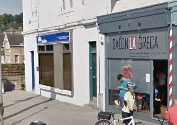 Salon La Grece was targeted in a series of attacks.