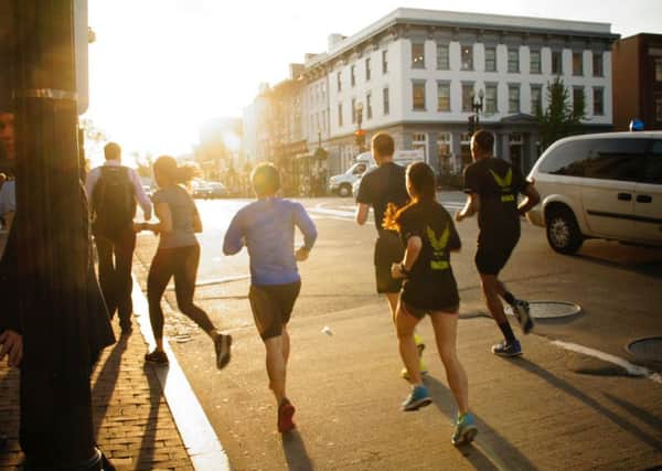 Are aggressive runners causing problems on city streets? Picture: Pexels