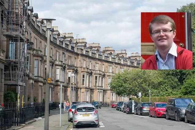 Max Polyakov, inset, wants the indoor pool at his Belgrave Crescent home. Picture: Ian Georgeson