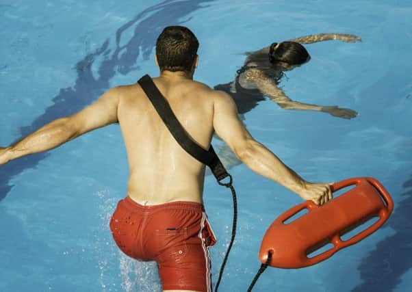 Lifeguard supervision is not compulsory at health club swimming pools. Photograph: Getty/iStockphoto